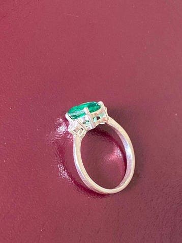 Sans prix de réserve - Bague de fiançailles Argent - 2.45ct., Bijoux, Sacs & Beauté