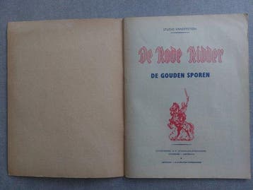 De Rode Ridder 2 - De Gouden Sporen - 1 Album - EO, Nieuw