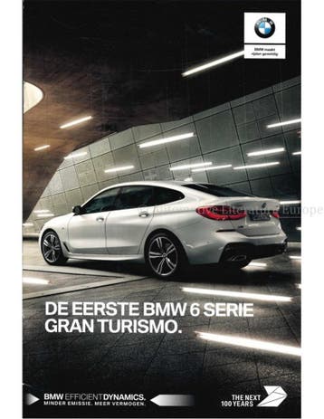 2017 BMW 6 SERIE GT BROCHURE NEDERLANDS