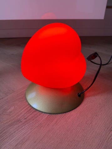 IKEA - Tafellamp - B9702 - Metaal, Glas - Lazy Heart