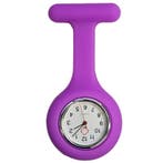 Fako - Verpleegstershorloge - Siliconen Uni – Lichtpaars, Verzenden