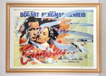 Mimmo Rotella (1918-2006) - Casablanca