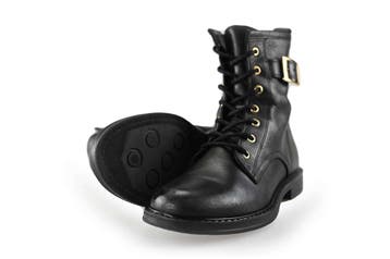 Giga Veterboots Meisjes in maat 37 Zwart, Verzenden, Jongen of Meisje, Schoenen, Nieuw