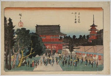 Utagawa Hiroshige /  (1797–1858) Bekende plekken van de
