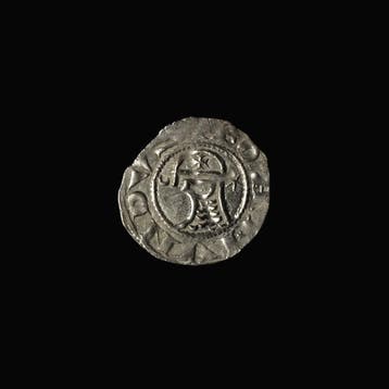 Middeleeuwen, kruisvaardersperiode Zilver Historische munt