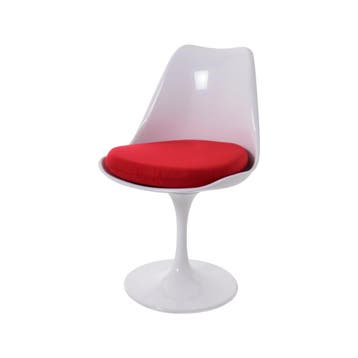 Eetkamerstoel Tulip stoel Zonder armleuning wit, Huis en Inrichting, Stoelen, Verzenden, Nieuw