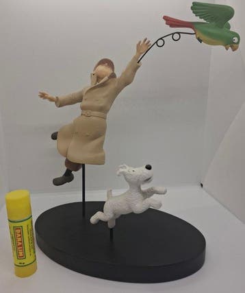 Tintin - 1 Marie Leblon - Kuifje Milou en de Papegaai - ref