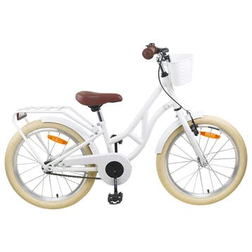 vidaXL Kinderfiets 20 Inch voor 6-11 jaar oud Wit, Verzenden