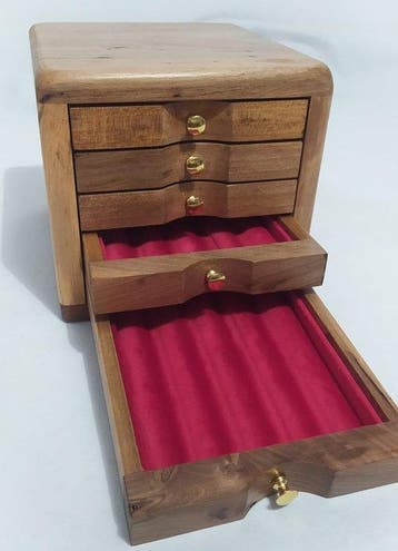 Ensemble de bureau - Bois - Noyer