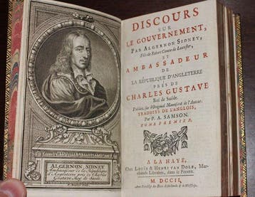 Algernon Sidney ; plein maroquin - Discours sur le
