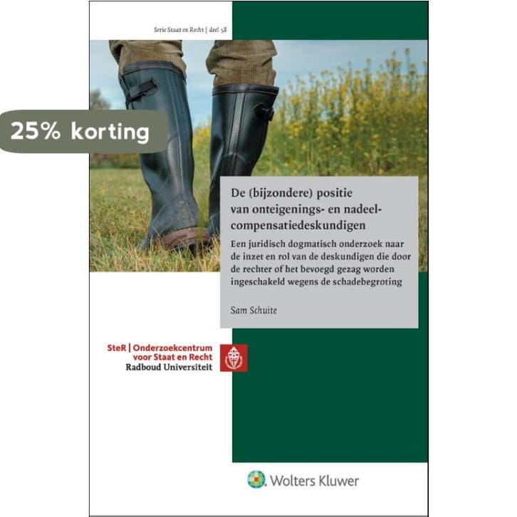 De (bijzondere) positie van onteigenings- en, Boeken, Wetenschap, Zo goed als nieuw, Verzenden