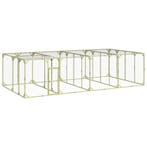 vidaXL Kippenhok 800x400x200 cm geïmpregneerd massief, Verzenden, Nieuw
