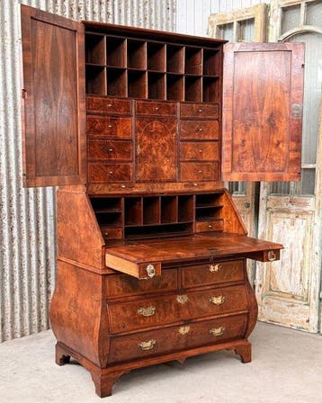 Secrétaire - Schrijfkabinet, topbureau, bureau, klep bureau,