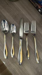 Lenox - Bestekset (50) - Staal, Verguld, Antiek en Kunst