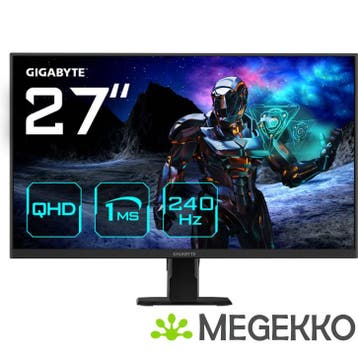 Gigabyte GS27Q X 27  Quad HD 240Hz IPS Gaming monitor, Computers en Software, Verzenden, Nieuw