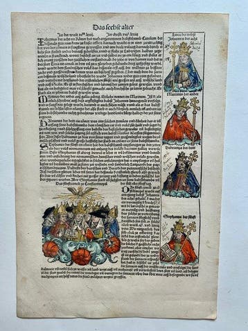Hartmann Schedel/ Wohlgemut/ Pleydenwurff/Dürer - The