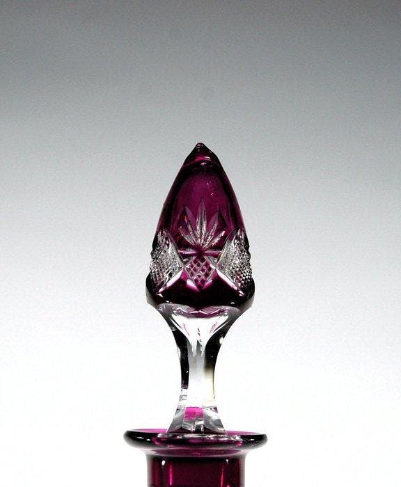 Val Saint Lambert - Karaf - Pyramide Eurydice - Kristal, Antiek en Kunst, Antiek | Meubels | Tafels