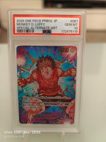 Bandai - 1 Graded card - One Piece - Monkey D. Luffy, Nieuw