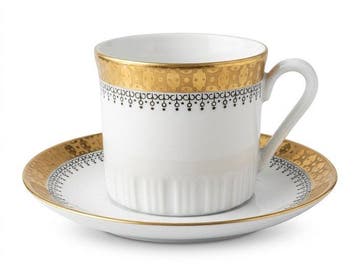 Kahla Atelier - Koffieservies (27) - Kantate - Porselein, Antiquités & Art