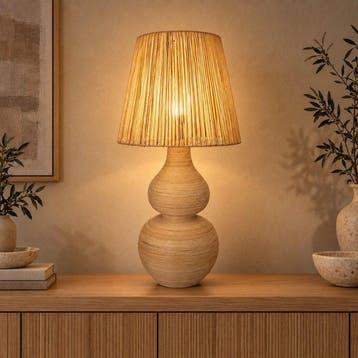 Lampe - Rotin, Bambou