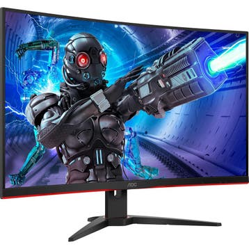 AOC C32G2ZE Full HD Gaming Monitor — zo goed als nieuw, Verzenden