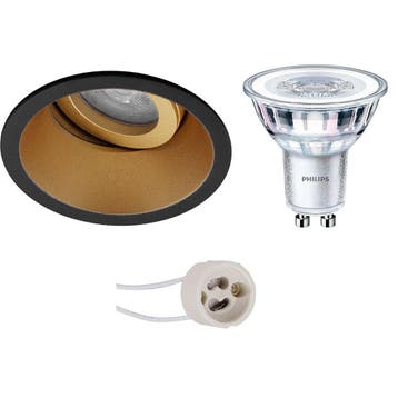 Pragmi Zano Pro 4W Dimbare LED Spot - Kantelbare Ronde Inbou, Verzenden
