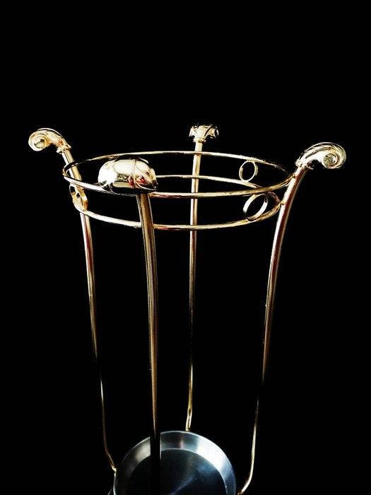 Paraplustandaard/rek - Legering, Aluminium -, Antiquités & Art, Curiosités & Brocante