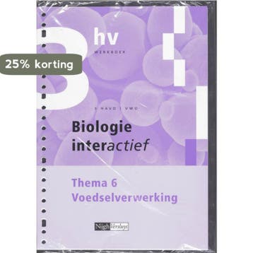 Biologie interactief werkboek havo vwo thema 6, Boeken, Verzenden, Nieuw, F. Behnen