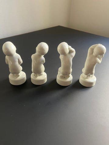 Royal Copenhagen - Figuur - The Four pains (4) - Porselein