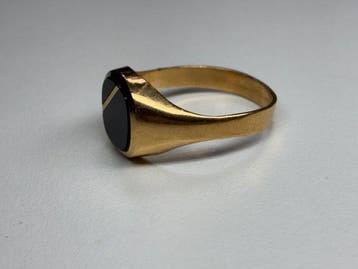 Ring - 18 karaat Geel goud, Handtassen en Accessoires, Ringen, Nieuw