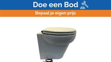 Bieden: Planus Stilo Plus Electric Marine Toilet, Ophalen of Verzenden, Nieuw