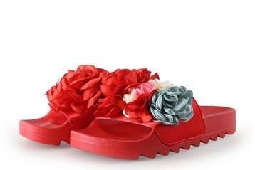 Colors of California Slippers in maat 39 Roze, Kleding | Dames, Schoenen, Slippers, Verzenden, Zo goed als nieuw, Roze