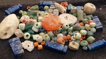 Oudegyptisch naar Romeins Glas meer dan honderd oude kralen