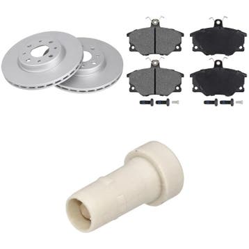 Remschijven + remblokken Voorzijde Alfa Romeo 155 1.7 T.S., Autos : Pièces & Accessoires, Verzenden
