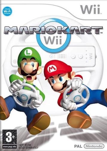 Mario Kart Wii Cardboard Sleeve (Wii Games), Games en Spelcomputers, Ophalen of Verzenden, Zo goed als nieuw