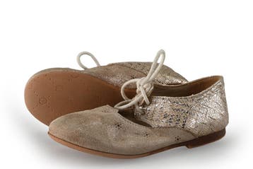 Papanatas Ballerinas Meisjes in maat 27 Goud, Verzenden, Gebruikt