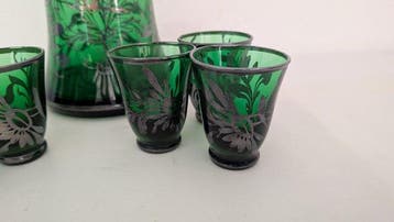 Murano - Service à liqueur pour 6 personnes (7) - Verre