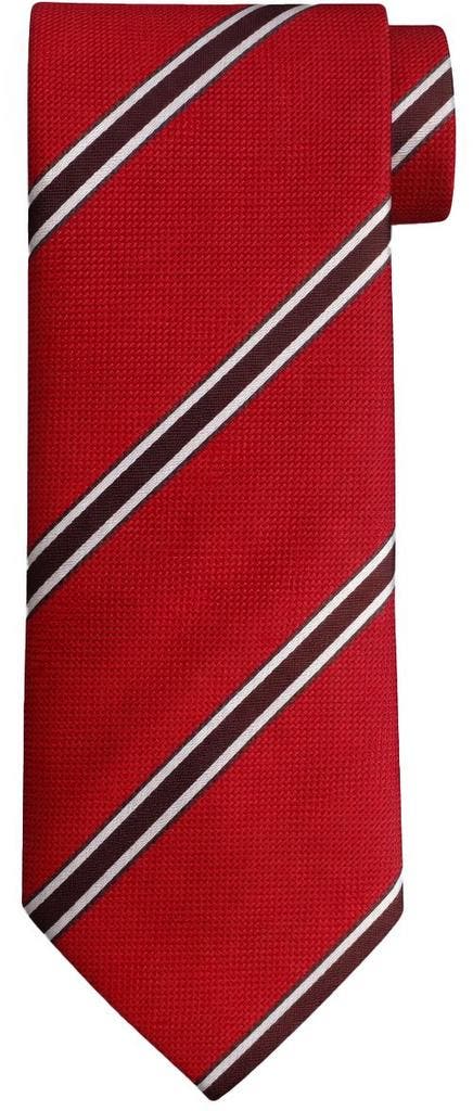 Suitable Stropdas Zijde Triple Stripe Rood maat  Heren, Vêtements | Hommes, Cravates, Envoi
