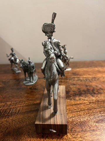SHP - Speelgoedsoldaatje 4 soldats de plomb époque, Nieuw
