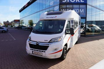 Sunlight Capron T69 op Ford, 31508 km, hef-/queensbed 94388, Sunlight, Ford, 7 tot 8 meter, L-zit