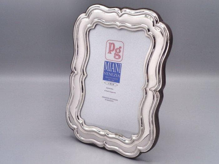PG-Miani Argenteria - Fotolijst - .925 zilver - Zevenhonderd, Antiek en Kunst, Antiek | Zilver en Goud