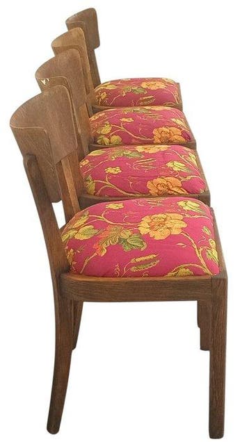 Lübke Interlübke - Eetkamerstoel (4) - Eik - Eikenstoelen