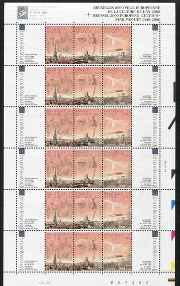 Belgique 2000/2001 - Collection de feuilles complètes, Timbres & Monnaies, Timbres | Europe | Belgique