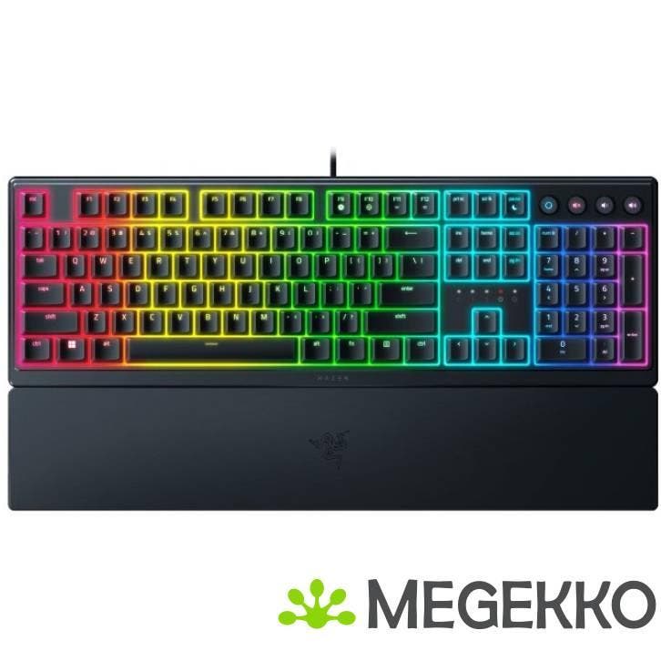 Razer Ornata V3 RGB Zwart, Computers en Software, Toetsenborden, Nieuw, Verzenden