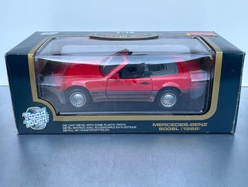 Road Tough 1:18 - Model sportwagen - Mercedes 500 SL - Uit, Nieuw