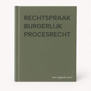 RECHTSPRAAK BURGERLIJK PROCESRECHT 9789054094173, Verzenden, Gelezen