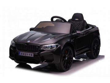 BMW M5,Lithium, Leder zitje, Rubberen banden, Kinder Accu Au, Ophalen of Verzenden