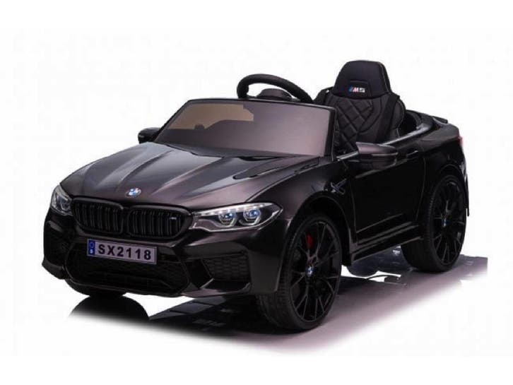 BMW M5,Lithium, Leder zitje, Rubberen banden, Kinder Accu Au, Kinderen en Baby's, Speelgoed | Buiten | Accuvoertuigen, Nieuw, Ophalen of Verzenden