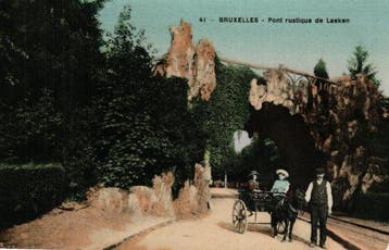 België - BRUSSEL - Ansichtkaart (190) - 1905-1950, Gelopen