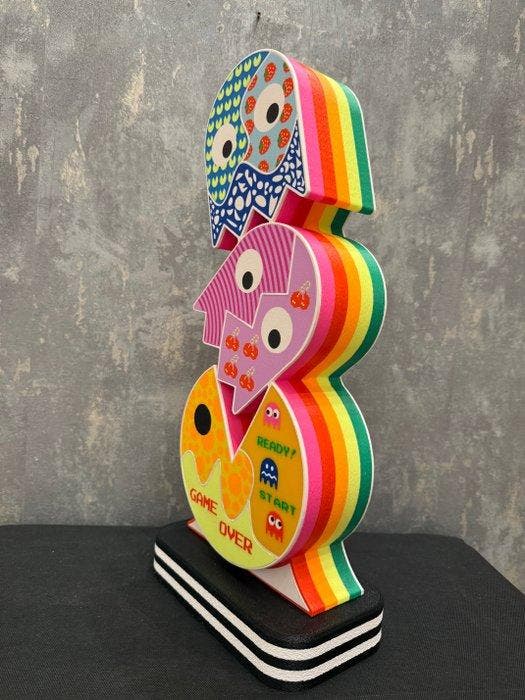 KIRAS - GAME OF LIFE? versione grande 47CM, Antiquités & Art, Art | Objets design